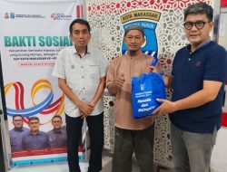 Peringati HUT ke-418 Kota Makassar, Direksi Bagikan Sembako dan Gelar Parkir Gratis